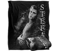 LOGOVISION Vampire Diaries Next to Me Plaid Ultra Doux au Toucher Soyeux - 152 x 127 cm