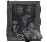 LOGOVISION Vampire Diaries So Here We are Plaid Ultra Doux au Toucher Soyeux - 152 x 127 cm