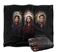 LOGOVISION Vampire Diaries Stained Windows Plaid Ultra Doux au Toucher Soyeux - 152 x 127 cm