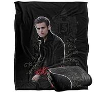 LOGOVISION Vampire Diaries Stefan Plaid Ultra Doux au Toucher Soyeux - 152 x 127 cm