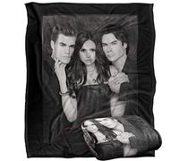 LOGOVISION Vampire Diaries That Was Then Plaid Ultra Doux au Toucher Soyeux - 152 x 127 cm
