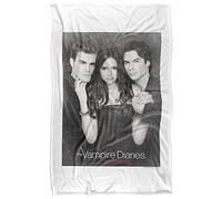 LOGOVISION Vampire Diaries That Was Then Plaid Ultra Doux au Toucher Soyeux - 91 x 147 cm
