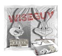 LOGOVISION Wiseguy Bugs Plaid Ultra Doux au Toucher Soyeux - 152 x 127 cm