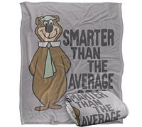 LOGOVISION Yogi Bear The Jellystone Park Plaid Ultra Doux au Toucher Soyeux - 152 x 127 cm