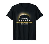 Logroño, Spain Great European Solar Eclipse 2026 T-Shirt