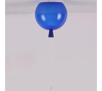 LOGT Plafonnier coloré en forme de Ballons avec interrupteur Lampe pour enfants - Lampe créative et moderne Ballo Décoration de chambre d'enfant - Plafonnier décoratif Motifs,Bleu,35CM