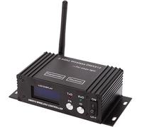 LogtBleem DMX 512 Contrôleur émetteur récepteur sans fil, écran LCD, 126 canaux, protocole DMX512, portée jusqu'à 400 m, éclairage réglable, régulateur de puissance pour le contrôle de la lumière