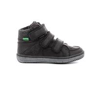 Lohan, Sneakers Hautes Fille, Noir Brillant, 22
