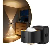 LOHAS-LED Veilleuse Murale à Brancher avec Prise Pivotante, Capteur Crépuscule à Aube, Luminosité Réglable 0-150 lm, Blanc Chaud 3000K, Veilleuse à Brancher pour Couloir, Salle de Bains, Escalier