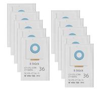 LOHILL 496186 Lot de 10 sacs à poussière pour Festool CT 36/CTL 36E/CTM 36 E CLEANTEC Series Extracteurs de poussière SC FIS-CT 36/5