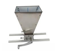 LOHISHILO Broyeur à malt électrique avec trémie - 4 litres - En acier inoxydable - Pour riz, maïs, grain, café, blé