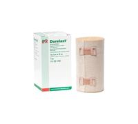 Lohmann & Rauscher Bandage de compression ultra court en Durelast avec 45 % d'élasticité, 66 % coton et 34 % polyamide, rouleau de 10 cm de large x 5 m de long