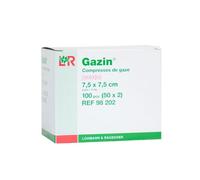 GAZIN COMPRESSE STERILE 7CM5 X 7CM5 SAC 2 50
