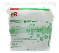 Lohmann & Rauscher Carrés de coton Cotopads 5 x 5 cm – 500 unités