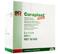 Lohmann & Rauscher Curaplast Sensitive Pansement Adhésif Hypoallergénique 2x4cm 250 Pièces (30625)