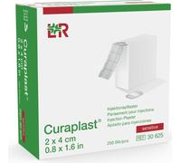 Lohmann Rauscher Curaplast sensitive pansements pour injection sur rouleau 250 pièces 2 x 4 cm