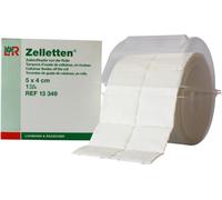 Lohmann & Rauscher Tampons d'ouate de cellulose en rouleaux - Lot de 300 - Non stériles - Blanc - Non parfumé