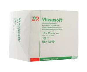 Lohmann & Rauscher Vliwasoft Compresse En Nontissée Non Stérile 10x10cm 100 Pièces (12064)