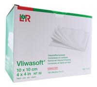 Lohmann & Rauscher Vliwasoft Compresse En Nontissée Stérile 10x10cm 75x2 Pièces (12065)