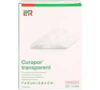 LOHMANN & RAUSHER Curapor Transparent Pansements stériles - 5 X 7 cm - 5 unités