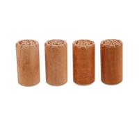 LOHOM 4 Pièces Moule à Gâteau Moule à Gâteau à Gâteaux Tampon En Bois