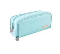 LOHOM Trousse à Crayons, pour Adolescentes, Filles, 3 Compartiments, Grande capacité, Fermeture éclair, pour l'école et Le Bureau, Multicolore., Trousse à Crayons (Bleu)