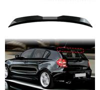 LohxA Becquet de Toit de Coffre arrière de Voiture, pour BMW série 1 E81 E87 Hatchback 120i 130 135i 116i 2004 - 2011,Glossy Black-B