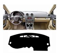 LohxA Couverture de Tableau de Bord de Voiture pour Audi A3 8P 2003-2012 LHD RHD, Tapis de Protection Solaire de Tableau de Bord, Tapis antidérapant de Pare-Soleil d'établi de Voiture,A-Black-LHD