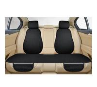 LohxA Housse de siège de Voiture pour Mercedes Benz GLB X247 2020-2023, Coussins de siège Avant et arrière, Coussins de Protection, antidérapants 3 pièces/Ensemble, D-Black-1 Set
