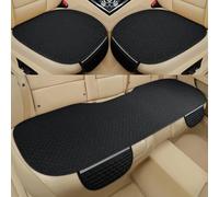 LohxA Housse de siège de Voiture pour Tesla Model S 2015 2016, Coussins de siège Avant et arrière, Coussins de Protection, antidérapants 3 pièces/Ensemble, D-Black-3pcs