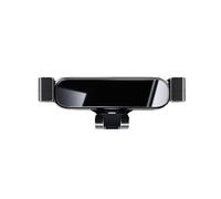 LohxA Support pour téléphone de Voiture pour Mercedes Benz GLK X204 2008-2017, Alliage d'aluminium + Support Mobile de Navigation par gravité GPS en Plastique,A-Black-2013-2017