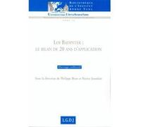 Loi badinter : le bilan de 20 ans d'application Collectif (Auteur)