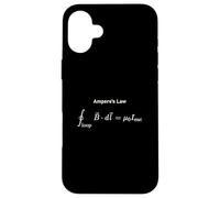 Loi d'Ampère Physique Équation Illustration Scientifique Coque pour iPhone 16 Plus
