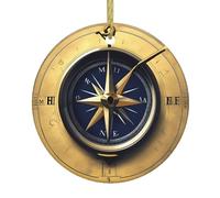 Loi de la boussole Décoration de Noël à suspendre, parfaite pour les vacances et les cadeaux