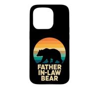 Loi du père drôle Ours Disant Sarcastique Humoristique Coque pour iPhone 15 Pro