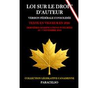 LOI SUR LE DROIT D’AUTEUR