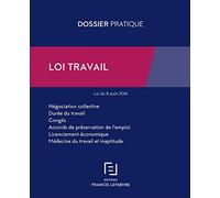 Loi travail: Loi du 8 août 2016
