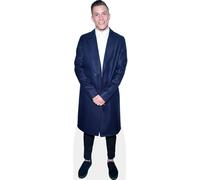 Loïc Nottet (Blue Coat) Silhouette en Carton Taille Mini