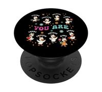 L'oie, l'enseignant Stupide Tu ES Gentil Aimé Suffisamment PopSockets PopGrip Adhésif