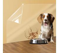 Loiion Film Transparent de Protection Murale, Papier Statique de Contact Amovible et Non Adhésif, Films Protection Imperméable Résistant à l'huile, DIY Film Décoratif, pour Meuble Cuisine Murs 200cm