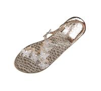 LOIJMK Bas épais et porter à l'extérieur bout ouvert carré froid Drags Chaussures pour femmes en tissu denim coréen à talons hauts Chaussures en toile pour femmes Noir, or, 40 EU