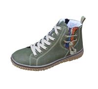 LOIJMK Chaussures à lacets pour femme - Doublées - Chaussures d'hiver - Chaussures de travail - Bottes de motard - Bottes de randonnée - Automne - Hiver - Chaussures de trekking - Bottes d'hiver