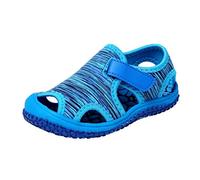 LOIJMK Chaussures aquatiques pour enfants, sandales de plage, sandales de trekking, antidérapantes, chaussures d'été, sandales d'extérieur, semelle souple, sandales romaines, respirantes pour enfants