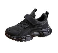LOIJMK Chaussures de sport pour enfant garçon - Chaussures de sport en salle - Respirantes - En maille filet - Antidérapantes - Pour l'extérieur, le fitness, le tennis, le trail, le trail, les enfants