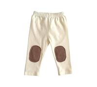 LOIJMK Infant Baby Newborn Cotton Baby Genouillères Design Unisexe Bébé Pantalons Vêtements Jogging Garçon 128, marron, 0-6 mois