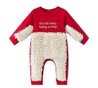 LOIJMK Jumpsuits Garçon Fille Romantique Bébé Nouveau-né Ferme Bodysuit Bébé Fille Strampler & Veste Polaire Enfants Avec