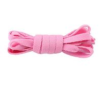 LOIJMK Lacets plats colorés pour baskets de sport Lacets Lacets plats 150 cm, Rose, Taille unique