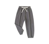 LOIJMK Pantalon de sport pour fille - Printemps et décontracté - Couleur unie - Pantalon de jogging pour fille, gris, 18-24 mois