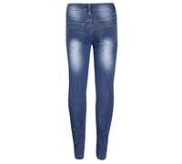 LOIJMK Poche en jean longue et serrée 314 trous Fashion- ancienne fermeture éclair pantalon bébé costume de carnaval garçon, bleu, 3-4 ans