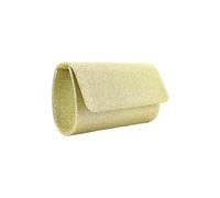LOIJMK Sac d'embrayage élégant pour femme avec sangle de chaîne Sac à main pour événements formels et grand portefeuille pour homme (or, taille unique)